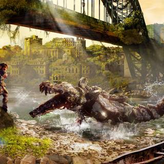 Horizon 4k wallpaper