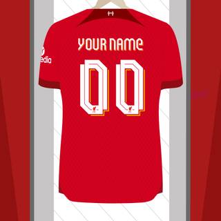 Liverpool 2023 kit wallpaper