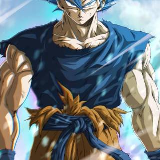 Muscular anime wallpaper