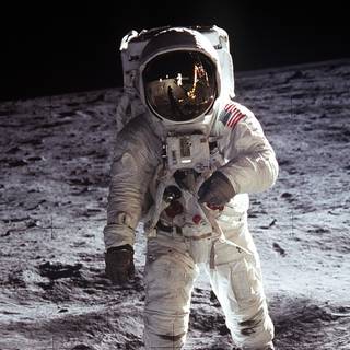 Astronaut moon wallpaper