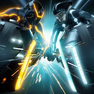 Tron Legacy villains wallpaper