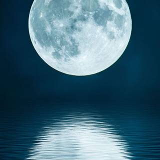 Bright moon wallpaper