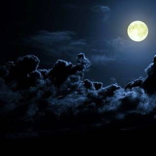 Bright moon wallpaper