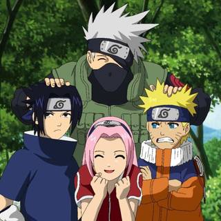 Kakashi team 7 wallpaper
