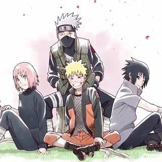 Kakashi team 7 wallpaper