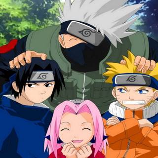 Kakashi team 7 wallpaper