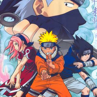 Kakashi team 7 wallpaper