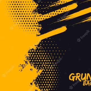 Yellow grunge wallpaper
