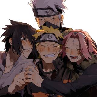 Kakashi team 7 wallpaper