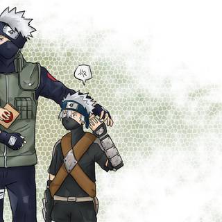 Kakashi team 7 wallpaper