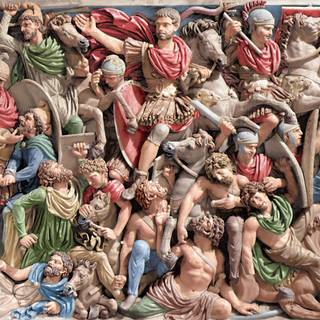 Roman painting wallpaper