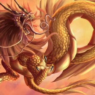 Chinese lion wallpaper