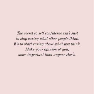 Confidence quotes wallpaper