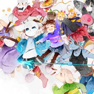 Cute Undertale wallpaper