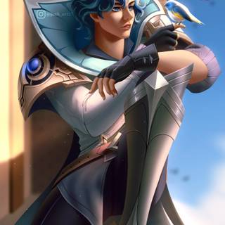 Xavier MLBB wallpaper