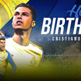 Cristiano Ronaldo birthday wallpaper