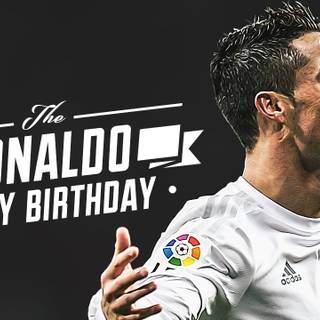 Cristiano Ronaldo birthday wallpaper