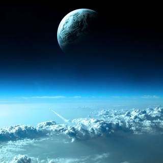 Space view wallpaper