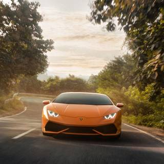 Cars on the road wallpaper