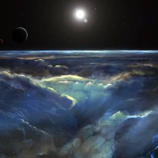 Space view wallpaper