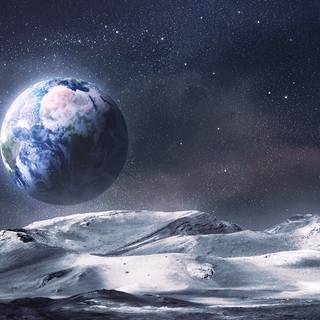 Space view wallpaper