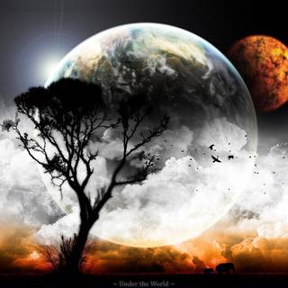 Space view wallpaper