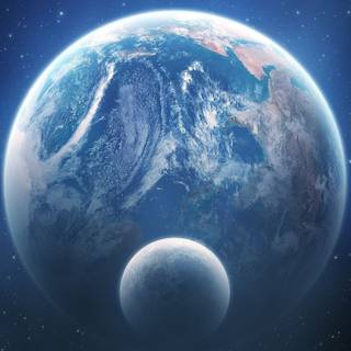 Space view wallpaper