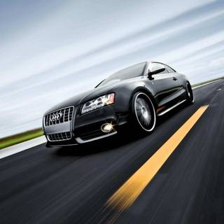 Cars on the road wallpaper