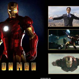 Iron Man 1 poster wallpaper