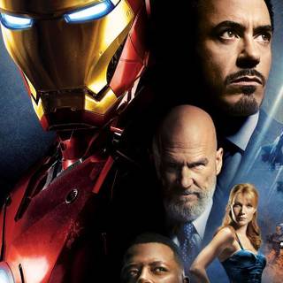 Iron Man 1 poster wallpaper