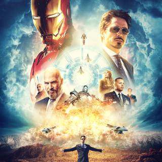 Iron Man 1 poster wallpaper