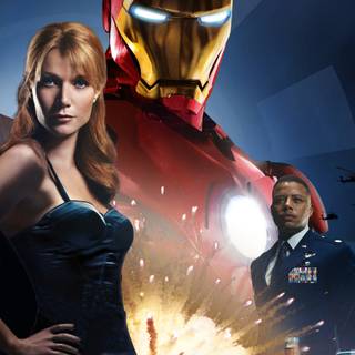 Iron Man 1 poster wallpaper