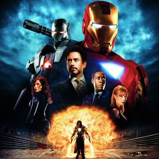 Iron Man 1 poster wallpaper