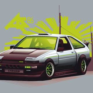Trueno AE86 wallpaper