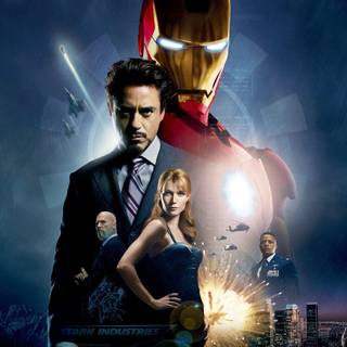 Iron Man 1 poster wallpaper