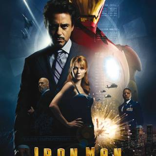 Iron Man 1 poster wallpaper