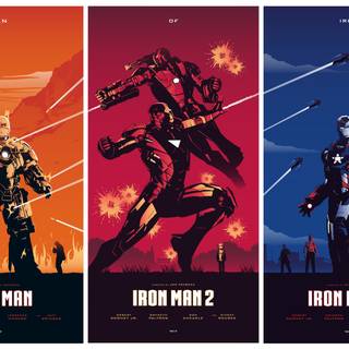 Iron Man 1 poster wallpaper