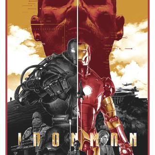 Iron Man 1 poster wallpaper