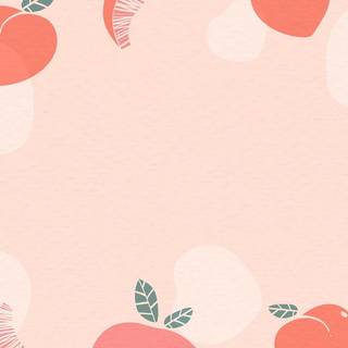 Peach laptop wallpaper