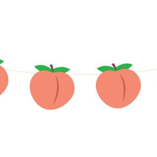 Peach laptop wallpaper