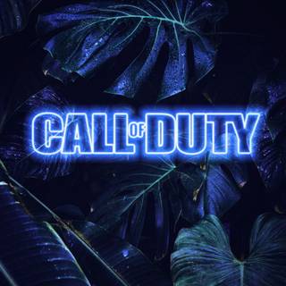 Call of Duty neon wallpaper
