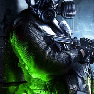 Call of Duty neon wallpaper