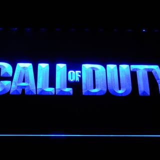 Call of Duty neon wallpaper