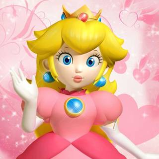 Peach laptop wallpaper