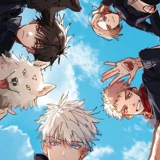 Jujutsu Kaisen cute wallpaper
