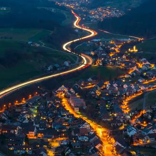 Switzerland night wallpaper