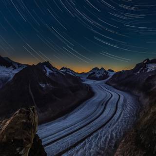 Switzerland night wallpaper