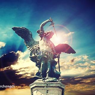 Saint Michael the Archangel wallpaper