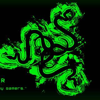 Gamer green wallpaper