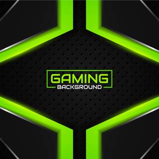 Gamer green wallpaper